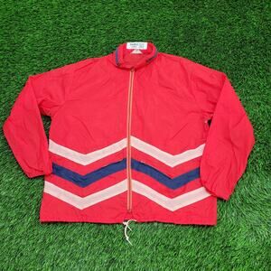 Vintage 80s MOD Windbreaker Jacket M/L 21x23 Cropped